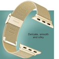 thumbnail image 5 of Compatible con Apple Watch Band de 42 a 44 mm, hebilla de acero inoxidable, correa de metal, correa de repuesto para Iwatch Series 4, Series 3, 5 of 5