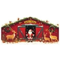 thumbnail image 5 of Christmas Polar Believe Garage Door Decoration 34x26x3cm Vintage Believe Train Garage Door Banner Cover Polar Santa Garage Backdrop for Xmas Eve Holiday Outdoor Wall Decor, 5 of 5