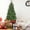 7ft Green, variant on Euroco 6ft Green Christmas Tree with 300 WiFi-Controlled RGB LED Lights, 751 PVC Tips, 38 Light Functions, Music Sync, Hinged Structure & Metal Stand – Smart App-Controlled Holiday Tree