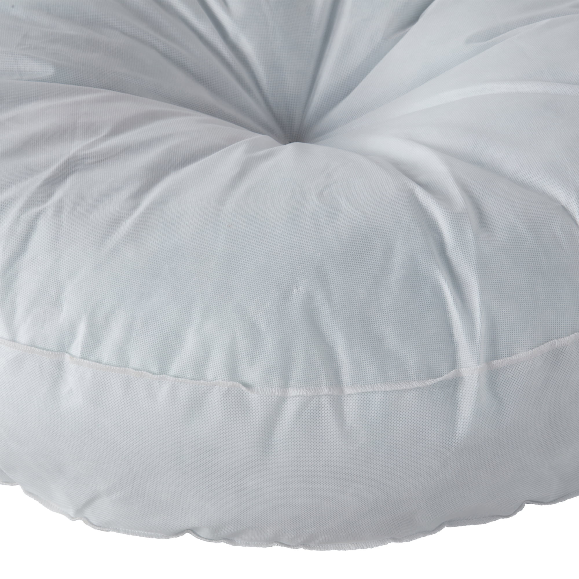 Happy Hounds Scout Sherpa Round Pillow Dog Bed, Latte, Extra Small (24 x 24 in.)