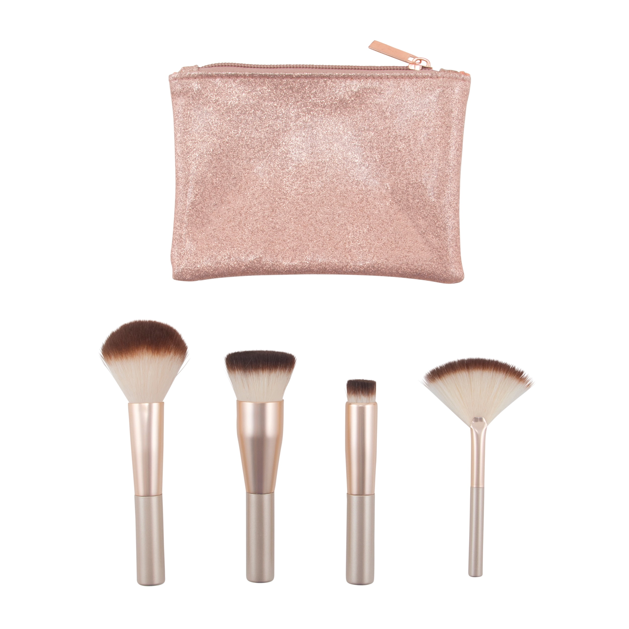 Candie Couture Cosmetic Brush Set with Travel Bag 5pc