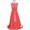 Watermelon, variant on YONGHS Flower Girls Floral Lace Floor Length Dress Junior Bridesmaid Prom Ball Gown 4-14