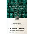 thumbnail image 1 of VIDAS DE LOS FILOSOFOS MAS ILUSTRES PORRUA DIOGENES LAERCIO, 1 of 2