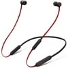 BeatsX Wireless Earphones - Apple W1 Headphone Chip, Class 1 Bluetooth, Black-Red Renewed multi-colored