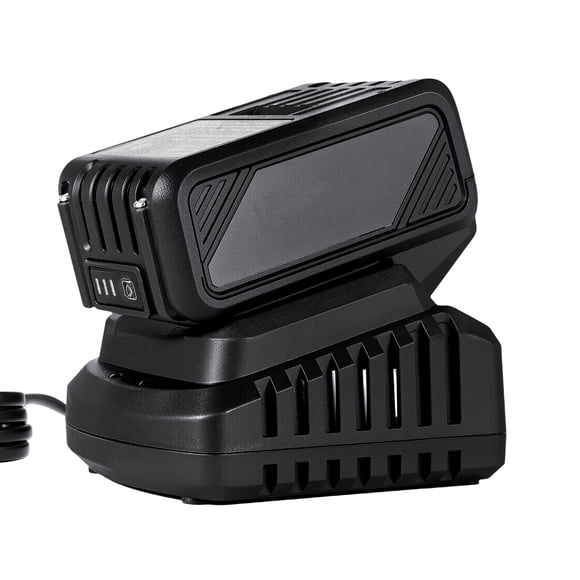 KFFKFF 20V MAX, Batterie Portable et Chargeur Combinés, AC 110V, Bloc-Batterie Lithium-Ion 4,0 Ah, Grande Capacité 4000 mAh, Autonomie Prolongée