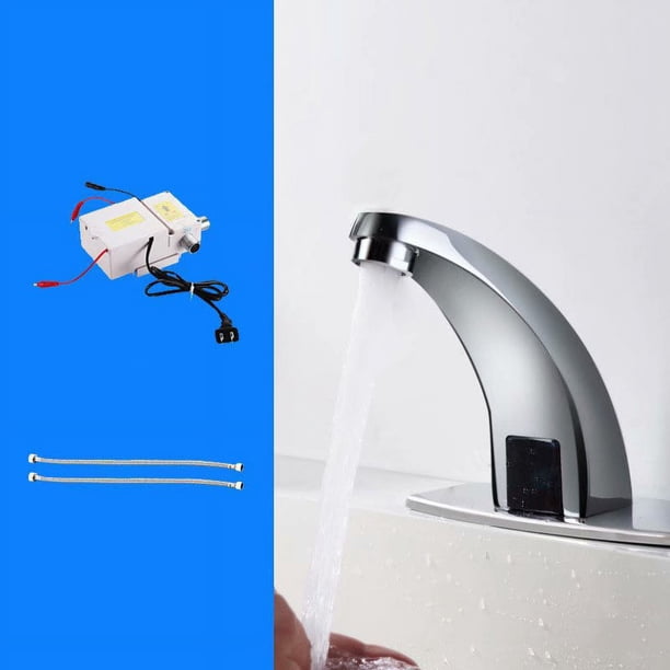 Sensor de grifo inteligente Lavadora comercial de mano de cobre inteligente, tipo de inducción automática única Agua fría Tipo de inducción de CA y CC Vierteilige Tipo de copia completa