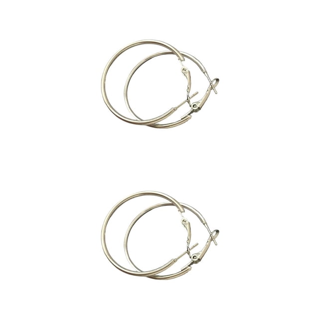 Qarigey 1 par de pendientes de niña, pendientes de aro grande para mujer, regalo para amiga, decoración para mujer Type2 NO2