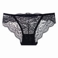 thumbnail image 3 of Sakmal Seamless Women's Underwear Hipster Panties Black Breathable Ladies Panties L, 3 of 3