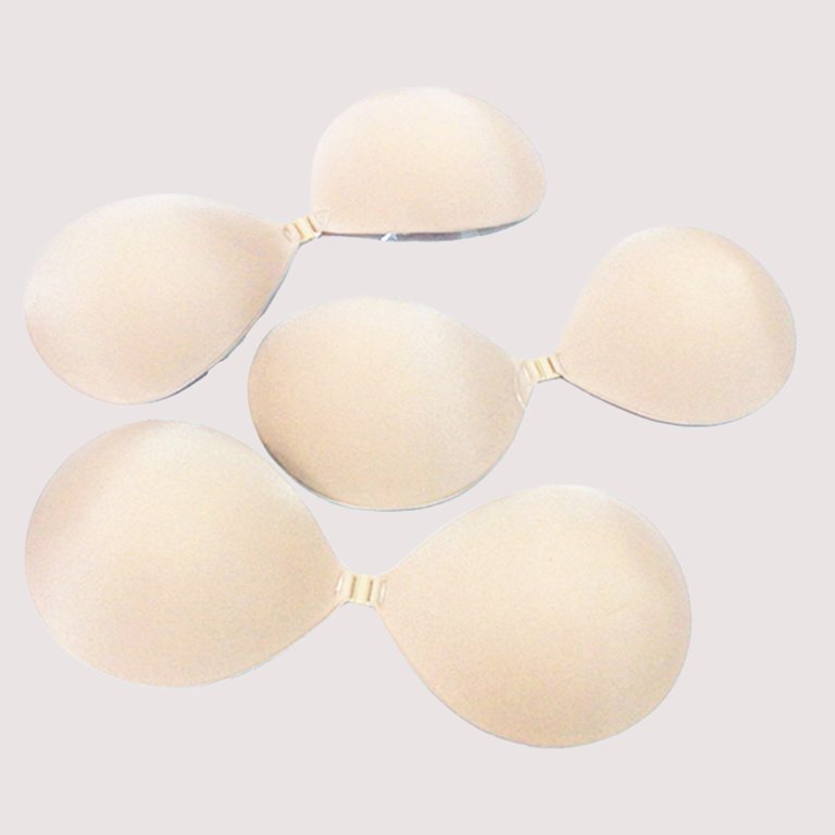 IMSHIE Adhesive Silicone Bra, Strapless Push-up Invisible Sticky