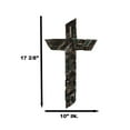 thumbnail image 2 of Rustic Country Farmhouse Western Multi Layer Faux Plank Wood Collage Wall Cross, 2 of 8