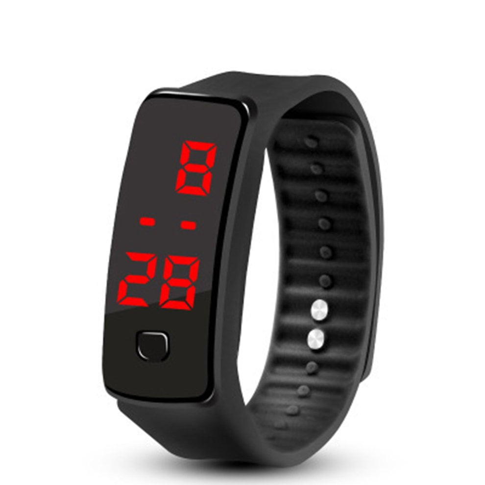 led band watch
