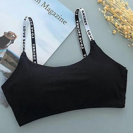 

Women Sexy Wireless Bra Top Vest Breathable Chest Pad Wearing Sports Underwear Fragarn