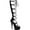 Black, variant on Women's Pleaser Delight 698