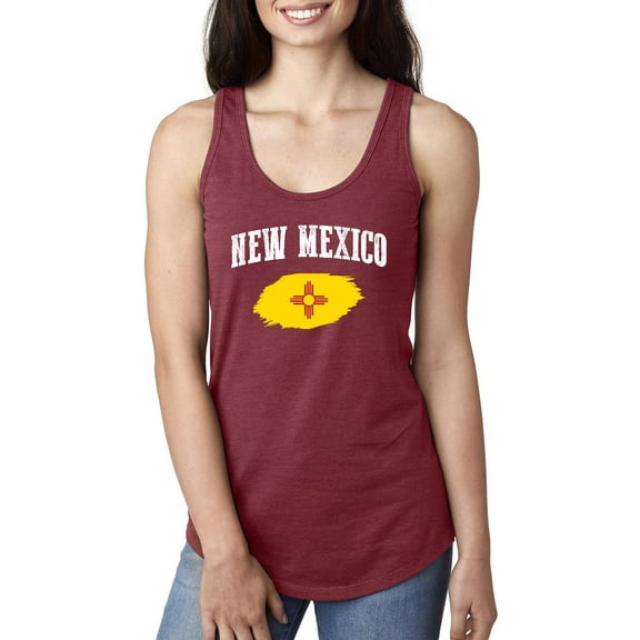 MmF - Women's Racerback Tank Top, up to Women Size 2XL - New Mexico