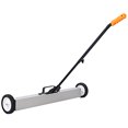thumbnail image 3 of 36'' Rolling Magnetic Sweeper, Heavy Duty Pick-Up Magnetic Sweeper with Wheels, Push-Type Metal Pick Up and Nail Magnet Tool for Nails Needles Screws Collection, 30 Pound Capacity, 3 of 8