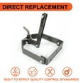 thumbnail image 4 of Kojem Rear Sleeve Hitch 3 Point Hitch Brinly Style for Cub Cadet Models Lawn Mower Tractors, 4 of 12