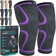 MODVEL Knee Brace, Purple, XL, (2 Pack)