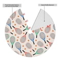thumbnail image 2 of Picia Cute Tennis Racket Print Christmas Tree Skirt , Christmas Tree Skirt Ornaments for Merry Christmas Holiday Party Decorations Indoor Outdoor-36", 2 of 7