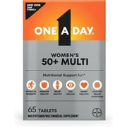 One-A-Day Women's 50+ Advantage Healthy Multivitamins Tablets 65 ea (Pack of 3)