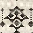 thumbnail image 6 of Hauteloom Glenorie Wool Living Room, Bedroom Area Rug - Bohemian, Transitional - Black, Cream - 8'10" x 12', 6 of 8