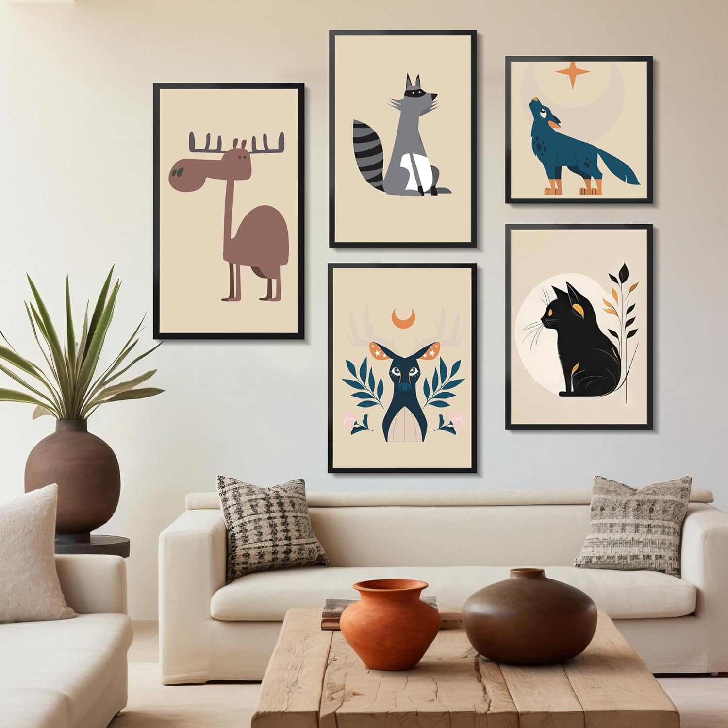 15x23 Picture Frame for Wall Display, 15x23 Black Picture Frame with HD Plexiglas, 15 x 23 Photo Frame 1 Pack, Display Frame for Vertical or Horizontal, Classic Collection