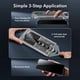 thumbnail image 3 of Protector de pantalla OneFish para iPhone 15 Plus de 6.7 pulgadas, paquete de 2, 3 of 9
