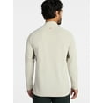 thumbnail image 3 of Ozark Trail Men's and Big Men's Textured Quarter Zip Pullover, Sizes S-3XL, 3 of 5