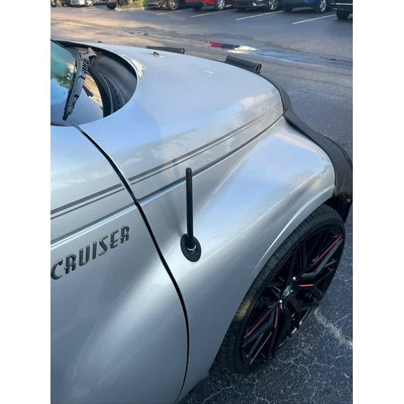 6 3/4" inch Short Black Antenna Mast Radio AM/FM for CHRYSLER PT CRUISER 2001-2010