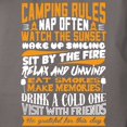 thumbnail image 3 of CafePress - Camping Rules T Shirt - Womens Comfort Colors® Shirt, 3 of 4