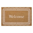 thumbnail image 3 of Lunxisen 4 Pcs Doormat Absorbent Decorative Floor Mat Entryway Mud Dirt Trapper Non Slip Washable Rug(40*60cm), 3 of 9