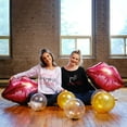 thumbnail image 3 of Weddingstar Mylar Foil Helium Party Balloon Decoration - Ruby Red Lips, 3 of 3