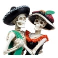thumbnail image 5 of Ebros Large Day of The Dead Wedding Dance Skeleton Couple Figurine Dias De Los Muertos Lovers Sculpture 12"H, 5 of 5