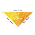 thumbnail image 3 of asddcavvf Thanksgiving Dog Bandana Fall Pet Scarf Adjustable Pumpkin Turkey Maple Leaf Triangle Bib, 3 of 8