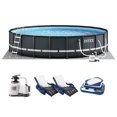 thumbnail image 1 of INTEX 20ft x 48in Ultra XTR Above Ground Swimming Pool, Floats (2 Pack), & Inflatable Cooler, 1 of 11