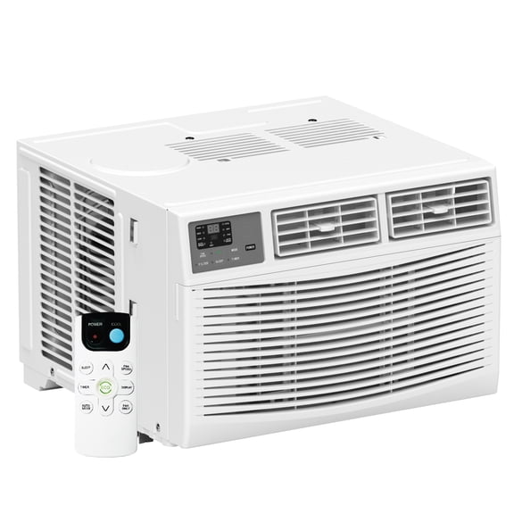 Cool Up to 450 sq. ft. with 10000 BTU Smart Window AC LED Touch Screen, Remote, Dehumidifier & Fan Modes