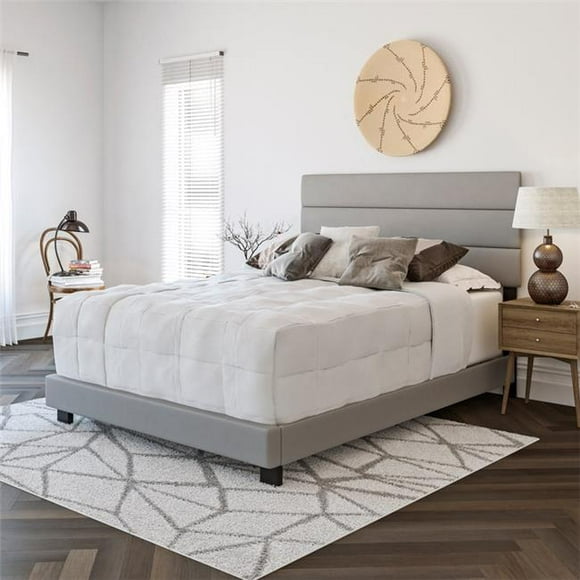 Boyd Sleep NPGR936DB Nola Upholstered Platform Bed