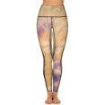 thumbnail image 2 of Women's High Waisted Yoga Leggings with Pockets，Colorful Tie Dye Vortex，Tummy Control Non See Through Workout Athletic Running Yoga Pants, 2 of 6