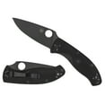 thumbnail image 2 of Spyderco Knives Spyderco Tenacious Lightweight Folding Knife All Black SPC122PBBK, 2 of 3