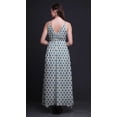 thumbnail image 2 of Bimba Robe de Plage Bohème à Bretelles Sans Manches Longue Maxi Imprimée pour Femmes Shibori - Grand, 2 of 6