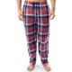 thumbnail image 1 of Pantalón de Pijama para Hombre IZOD en Micro Forro Polar Aterciopelado, Cuadro Rojo, Talle L, 1 of 4