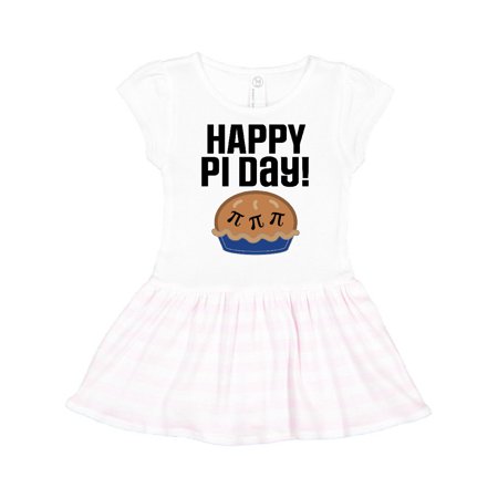 

Inktastic Happy Pi Day School Math Party Gift Toddler Girl Dress
