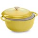 thumbnail image 1 of Best Choice Products Horno holandés redondo de hierro fundido esmaltado de 6 cuartos de galón, estilo familiar, resistente, utensilios de cocina pre-sazonados para el hogar, cocina, comedor, horno, se, 1 of 7