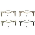 thumbnail image 1 of Becaristey 2piece Fashionable Metal Purse Frame Wide Application And Durable Fashionable And Comfortable silver, 1 of 6