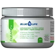 Angle View: Blue Life Clear FX Advanced Filtration Media (8 Units)