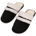 thumbnail image 1 of Peludas para Parejas Pantuflas Térmicas Planas Acogedoras Hombres Y Mujeres, 1 of 9