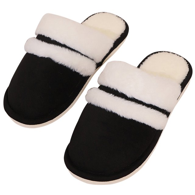 Peludas para Parejas Pantuflas Térmicas Planas Acogedoras Hombres Y Mujeres
