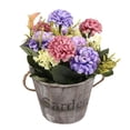 thumbnail image 3 of Flor Artificial Bonsai para Decoración Bodas Ornamento de Comedor Dormitorio Flor Composición Redondo marrón SM SunniMix Flores artificiales, 3 of 6