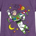 thumbnail image 3 of Toy Story - Spaced Out - Toddler & Youth Girls Short Sleeve Graphic T-Shirt, 3 of 5