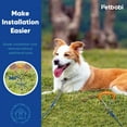 thumbnail image 4 of Petbobi Dog Tie Out Stake , Heavy Duty Dog Anchor for Small to Large Dogs Up to 120lbs, Orange, 16'', 4 of 7