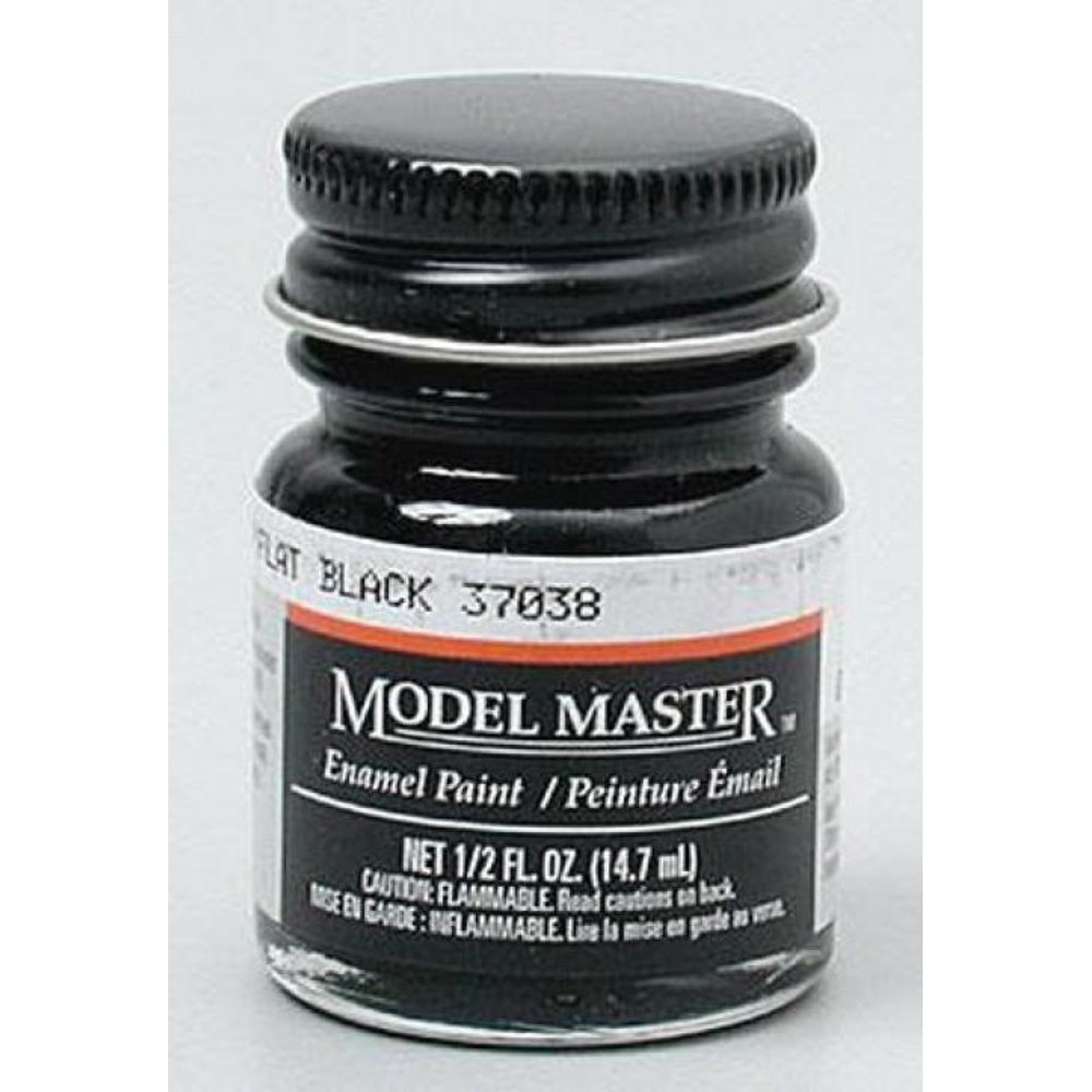 Testors 1749 FLAT BLACK 37038
